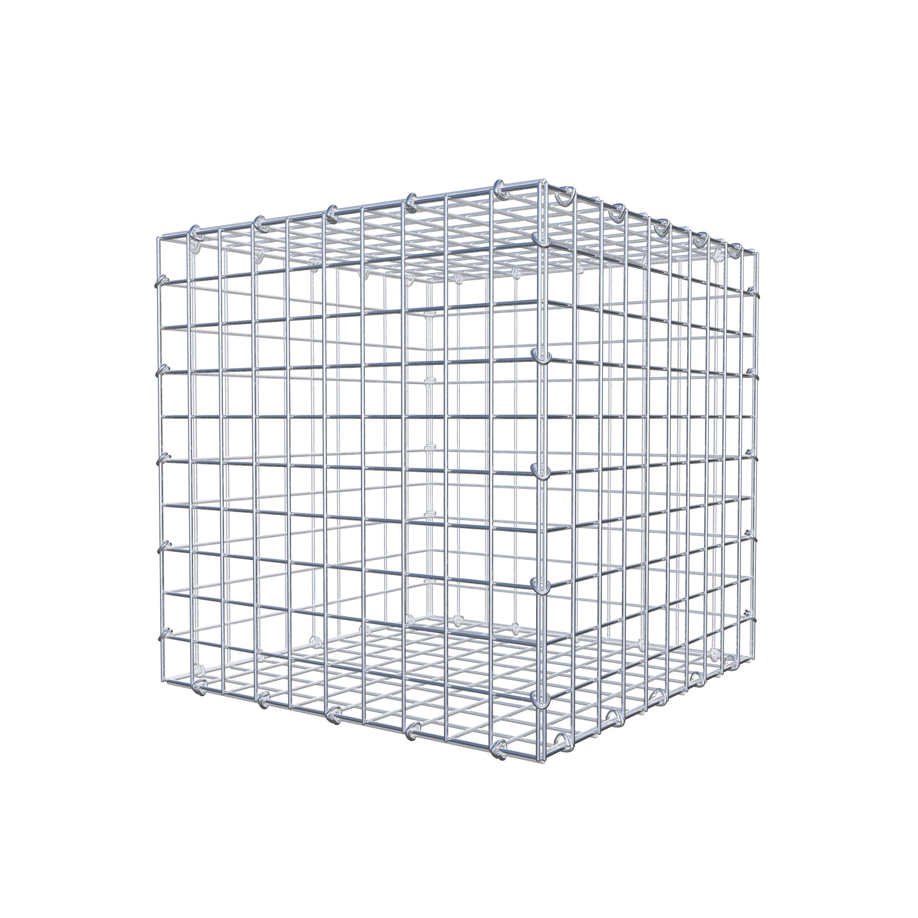 Schanskorf 50 cm x 50 cm x 50 cm (L x H x D), maaswijdte 5 cm x 5 cm, C-ring