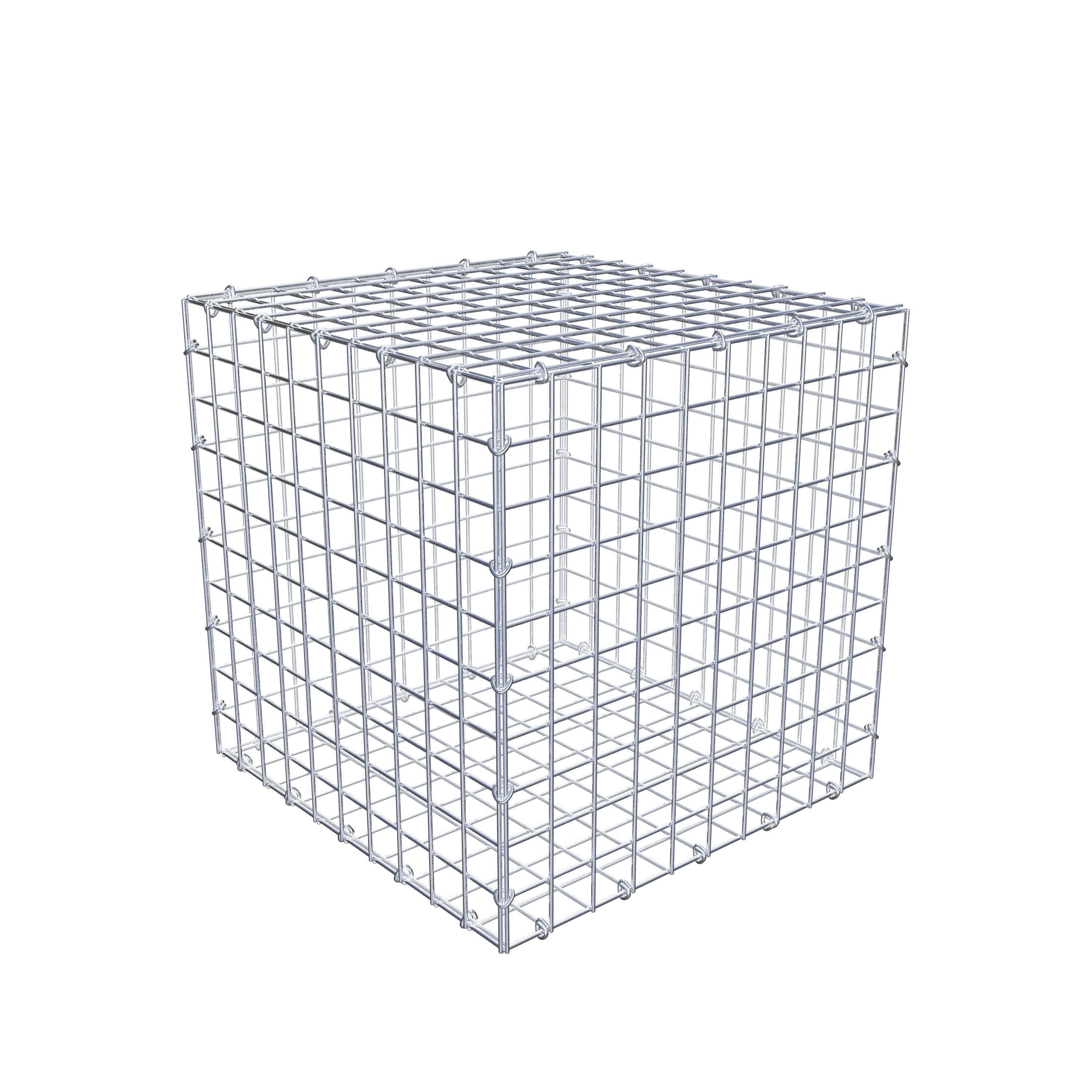 Gabion 50 cm x 50 cm x 50 cm (L x H x D), maskestørrelse 5 cm x 5 cm, C-ring