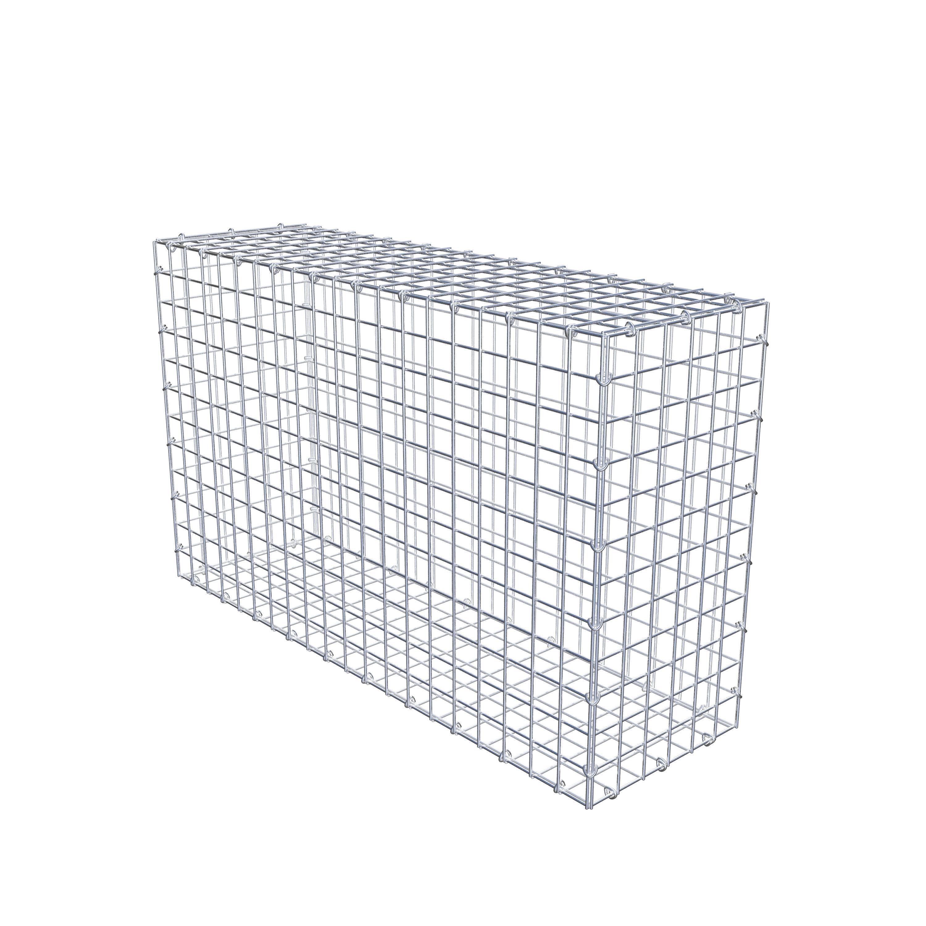 Schanskorf 100 cm x 60 cm x 30 cm (L x H x D), maaswijdte 5 cm x 5 cm, C-ring