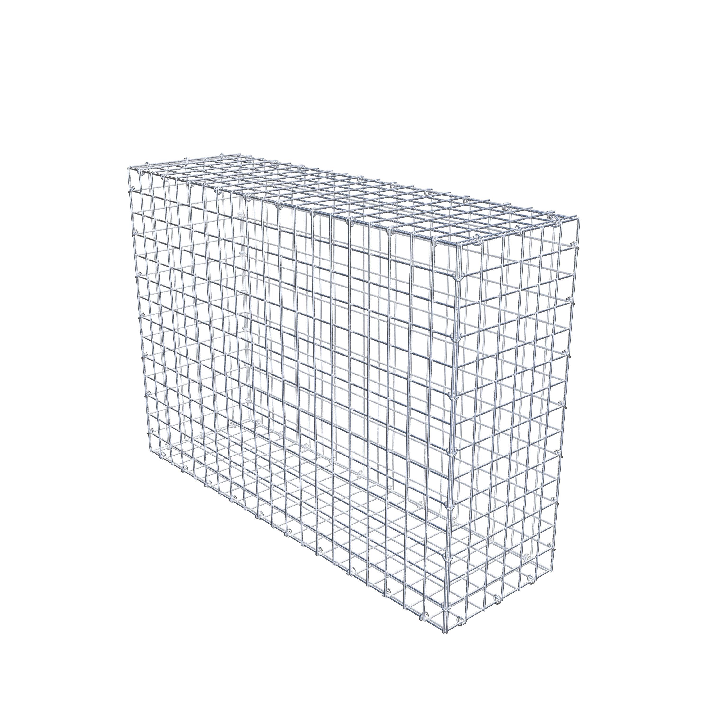 Schanskorf 100 cm x 70 cm x 30 cm (L x H x D), maaswijdte 5 cm x 5 cm, C-ring