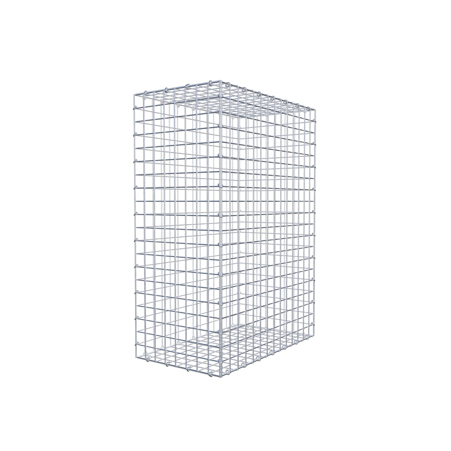 Gabione 100 cm x 70 cm x 40 cm (L x H x T), Maschenweite 5 cm x 5 cm, C-Ring