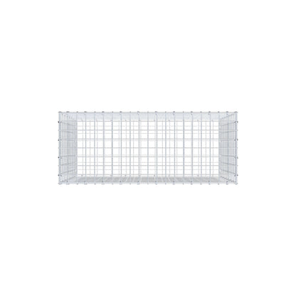 Gabione 100 cm x 70 cm x 40 cm (L x H x T), Maschenweite 5 cm x 5 cm, C-Ring