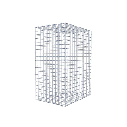Gabion 100 cm x 70 cm x 50 cm (L x H x P), mailles 5 cm x 5 cm, anneau en C