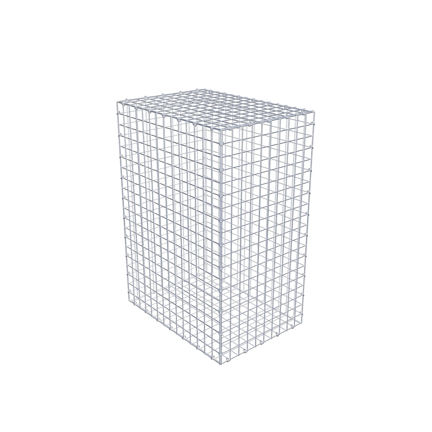 Gabion 100 cm x 70 cm x 50 cm (L x H x P), mailles 5 cm x 5 cm, anneau en C