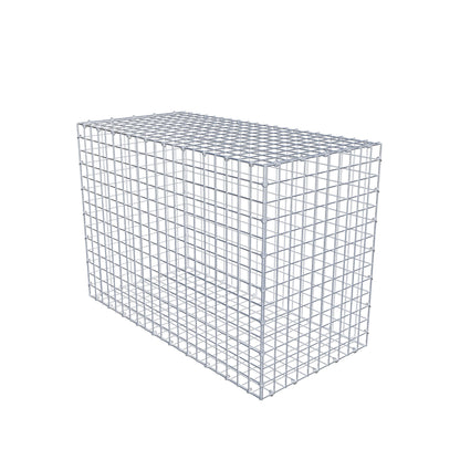 Gabion 100 cm x 70 cm x 50 cm (L x H x P), mailles 5 cm x 5 cm, anneau en C
