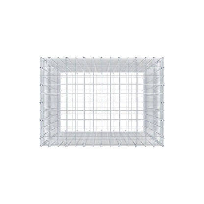 Gabion 100 cm x 70 cm x 50 cm (L x H x P), mailles 5 cm x 5 cm, anneau en C