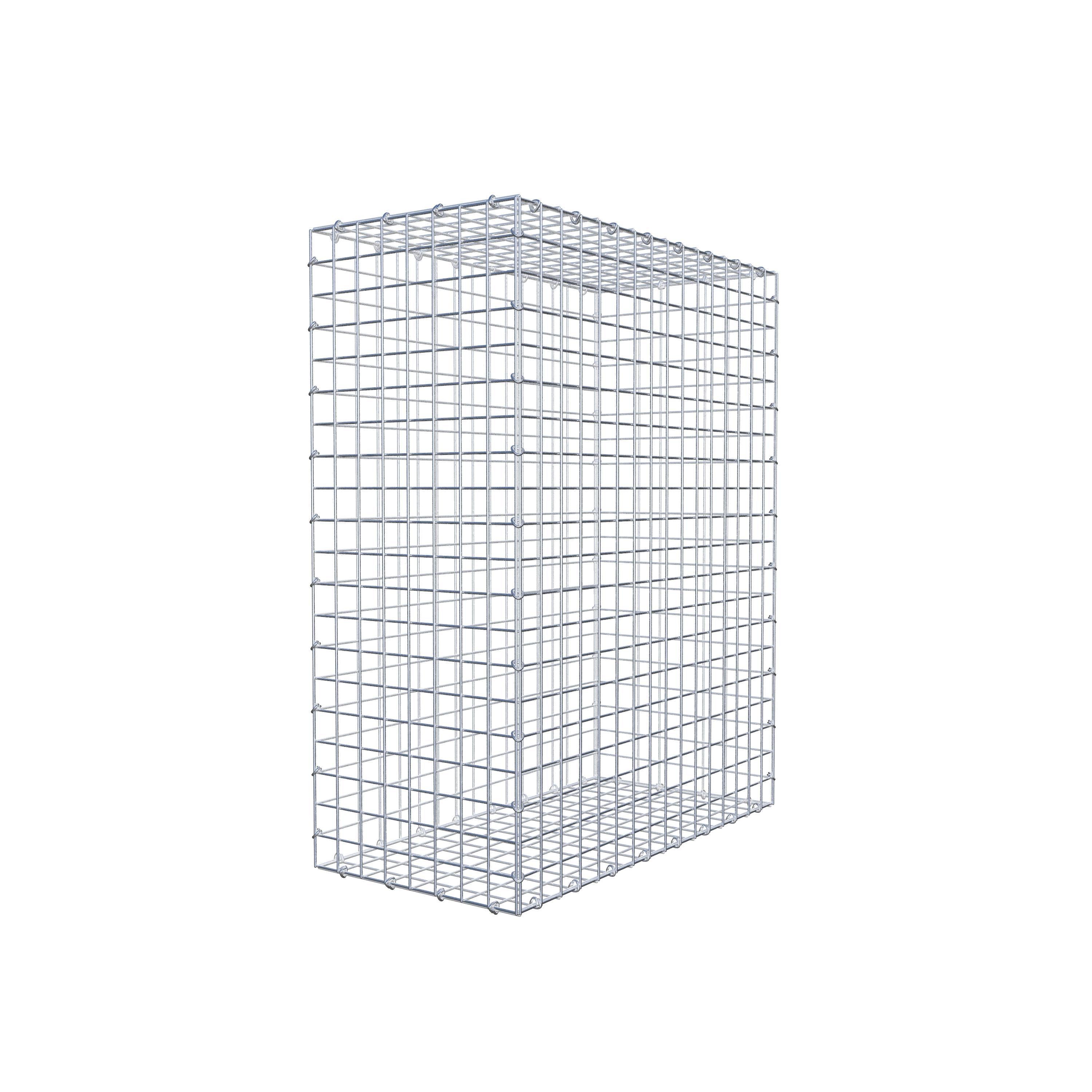 Schanskorf 100 cm x 80 cm x 40 cm (L x H x D), maaswijdte 5 cm x 5 cm, C-ring