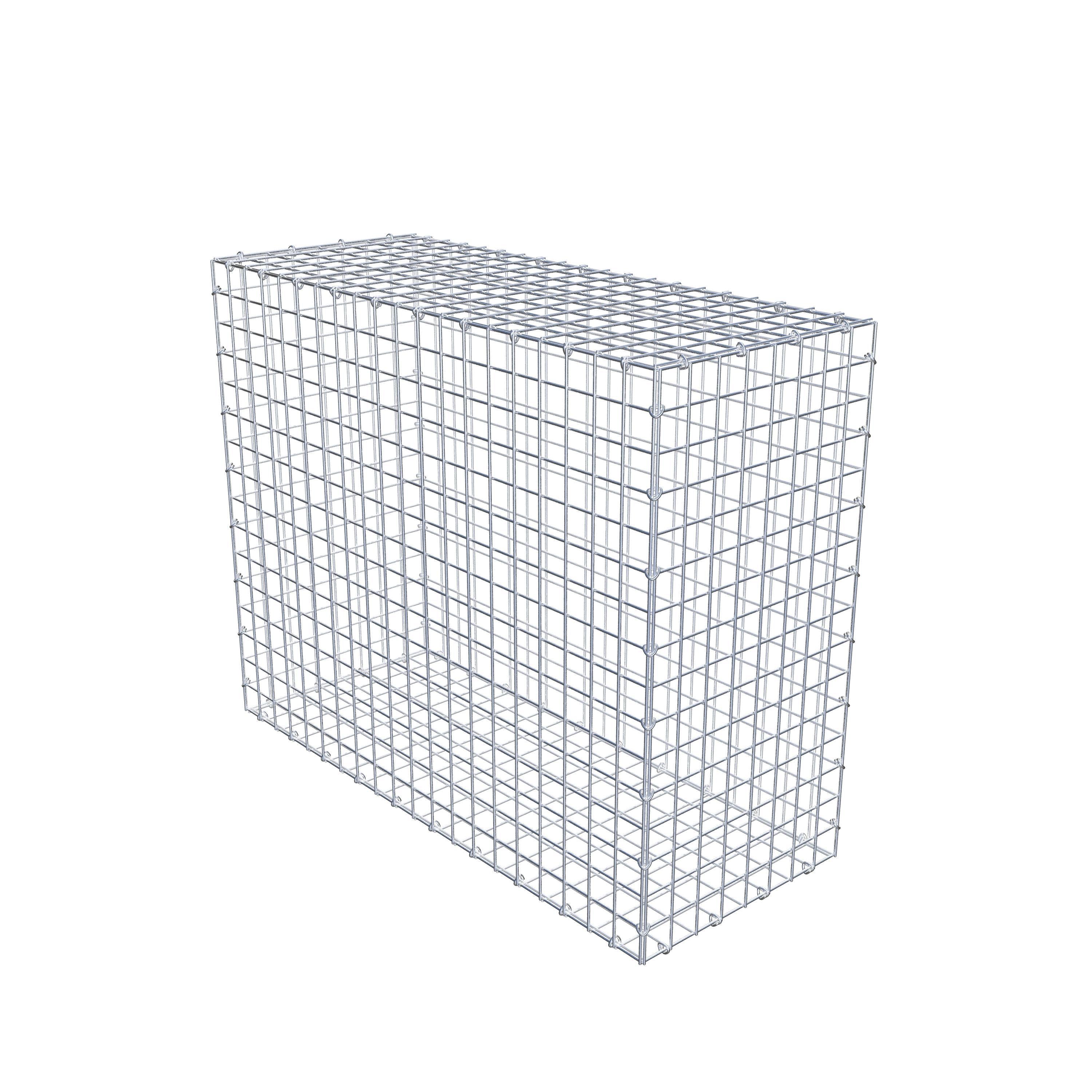 Schanskorf 100 cm x 80 cm x 40 cm (L x H x D), maaswijdte 5 cm x 5 cm, C-ring