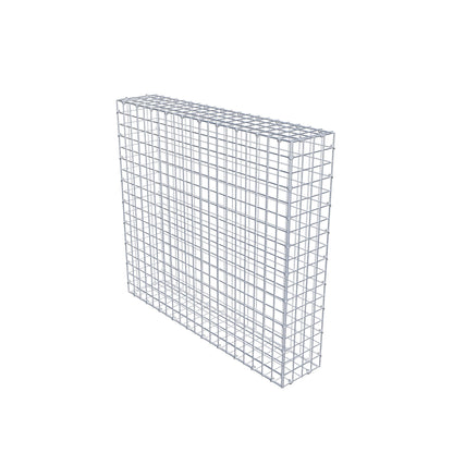 Gabion 100 cm x 90 cm x 20 cm (L x H x P), mailles 5 cm x 5 cm, anneau en C