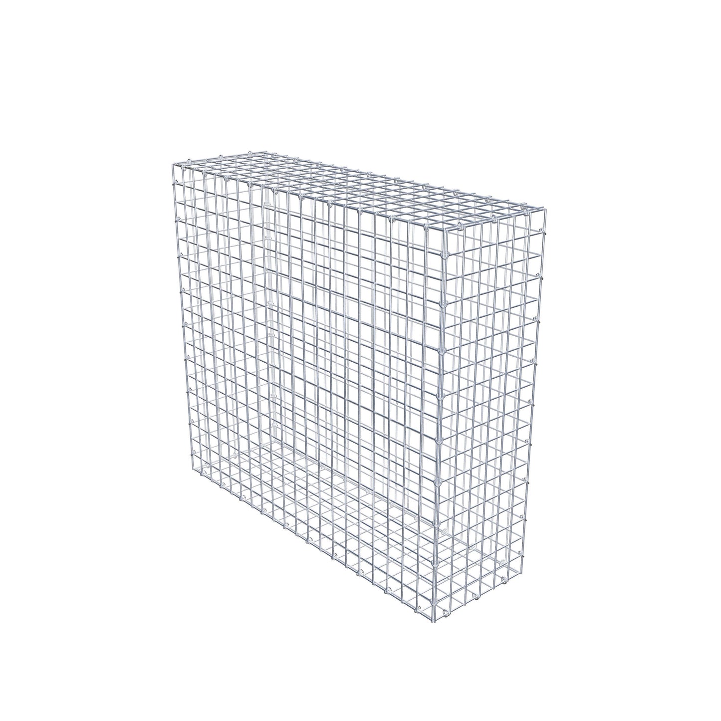 Schanskorf 100 cm x 90 cm x 30 cm (L x H x D), maaswijdte 5 cm x 5 cm, C-ring