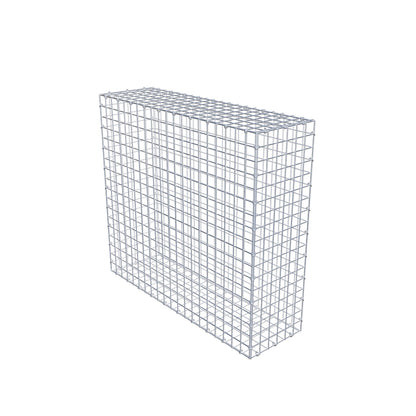 Schanskorf 100 cm x 90 cm x 30 cm (L x H x D), maaswijdte 5 cm x 5 cm, C-ring