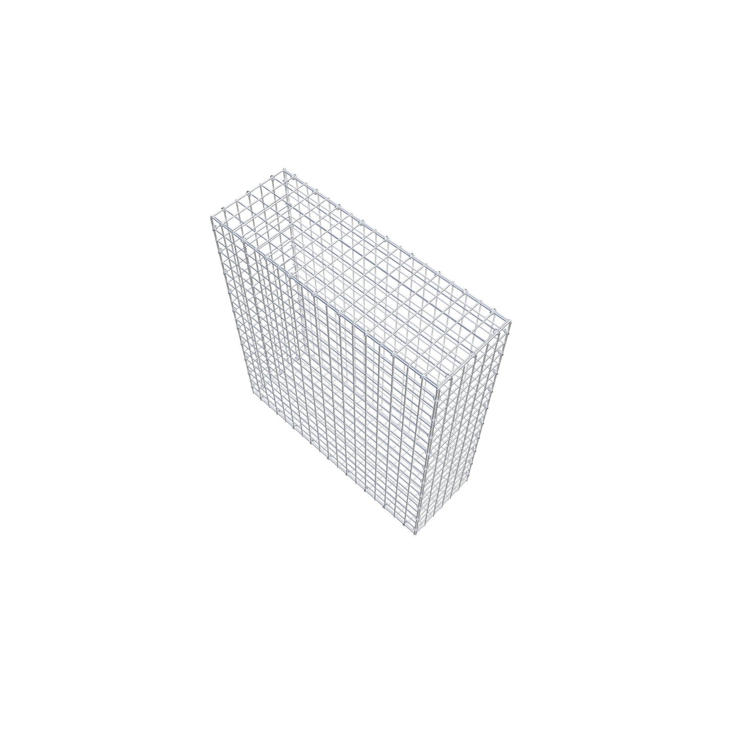 Schanskorf 100 cm x 90 cm x 30 cm (L x H x D), maaswijdte 5 cm x 5 cm, C-ring