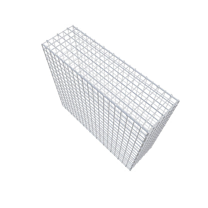 Schanskorf 100 cm x 90 cm x 30 cm (L x H x D), maaswijdte 5 cm x 5 cm, C-ring