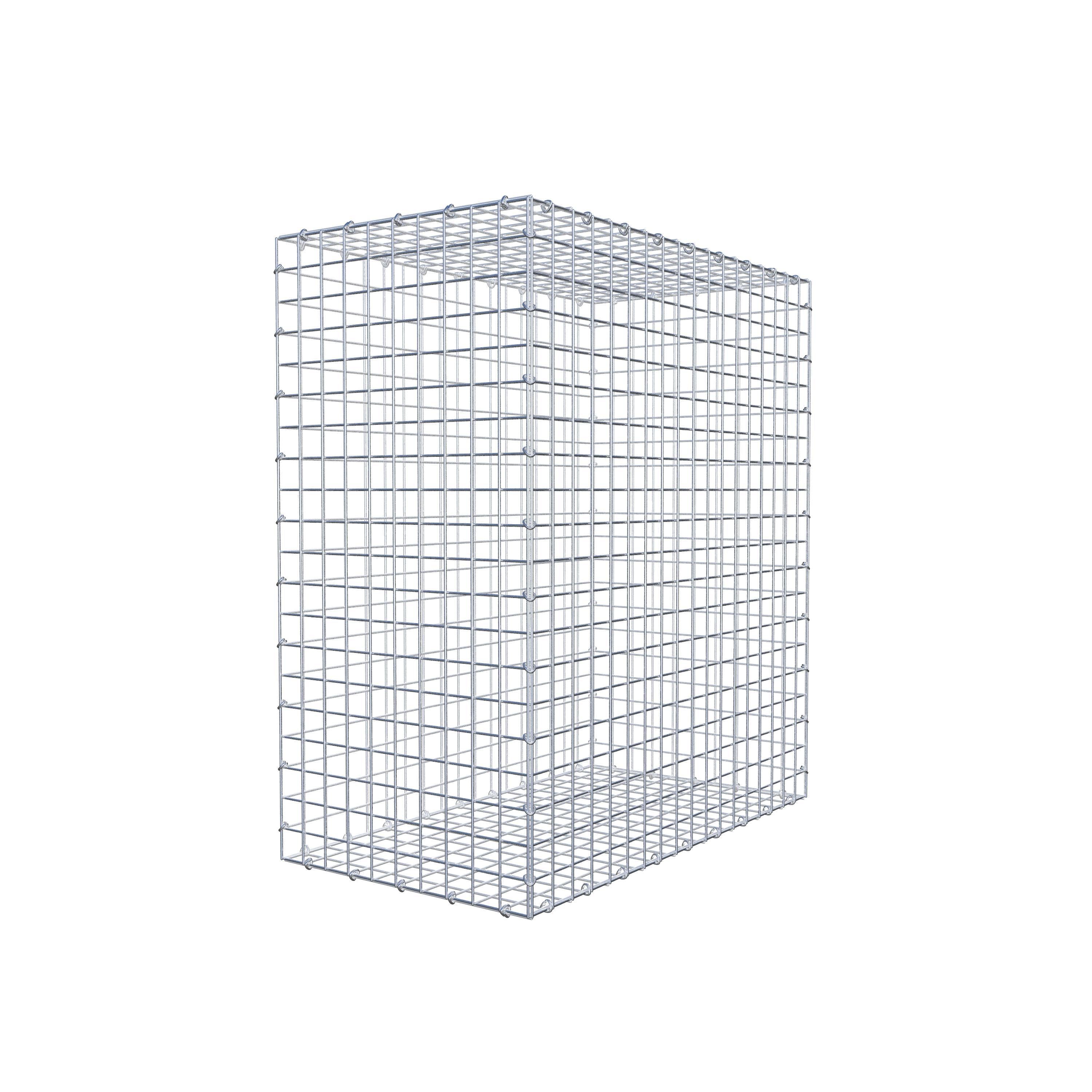 Schanskorf 100 cm x 90 cm x 50 cm (L x H x D), maaswijdte 5 cm x 5 cm, C-ring