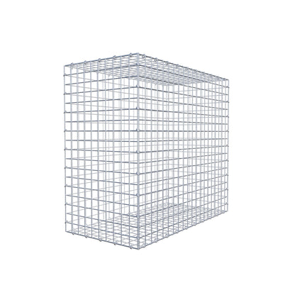 Gabbione 100 cm x 90 cm x 50 cm (L x H x P), maglia 5 cm x 5 cm, anello a C