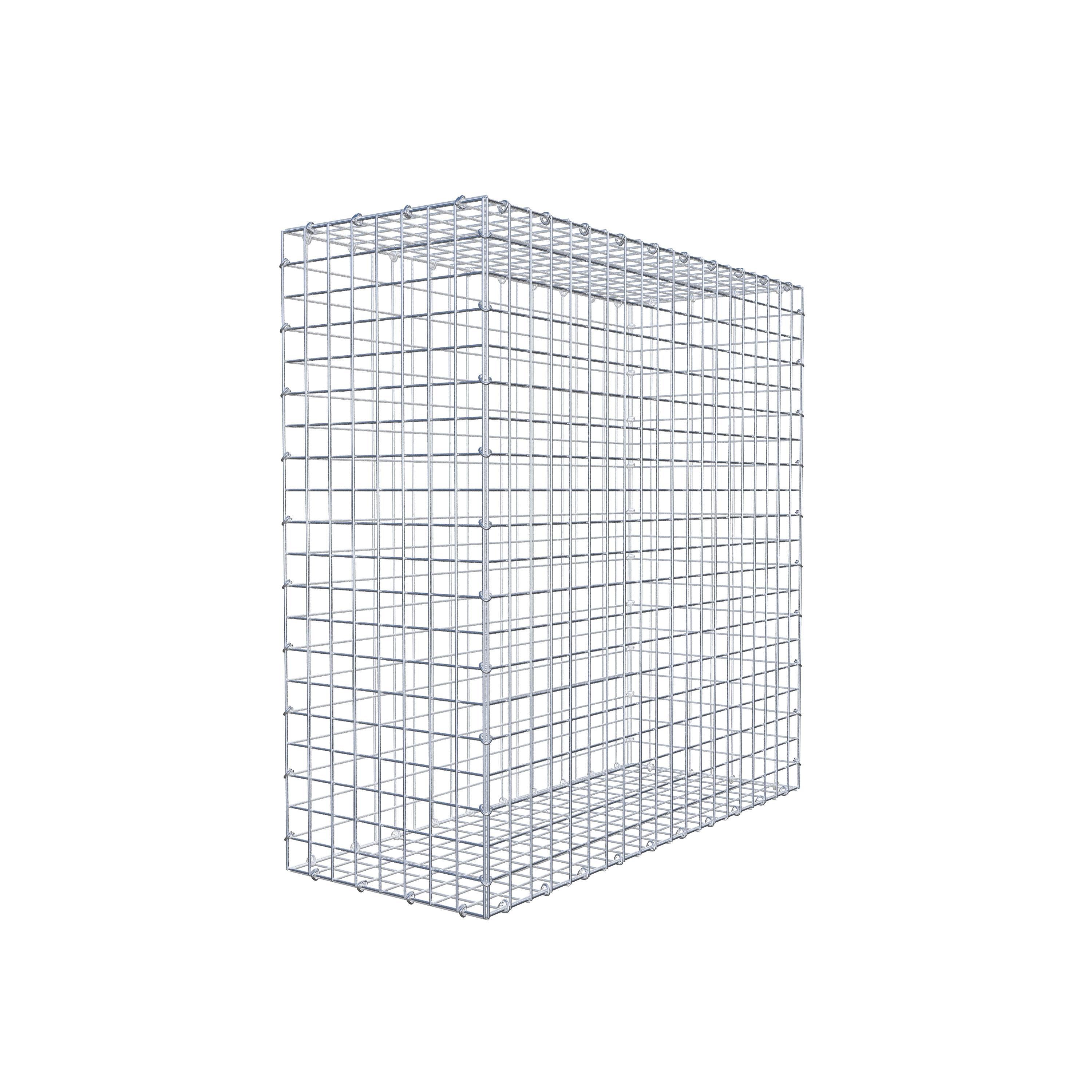 Schanskorf 100 cm x 100 cm x 40 cm (L x H x D), maaswijdte 5 cm x 5 cm, C-ring