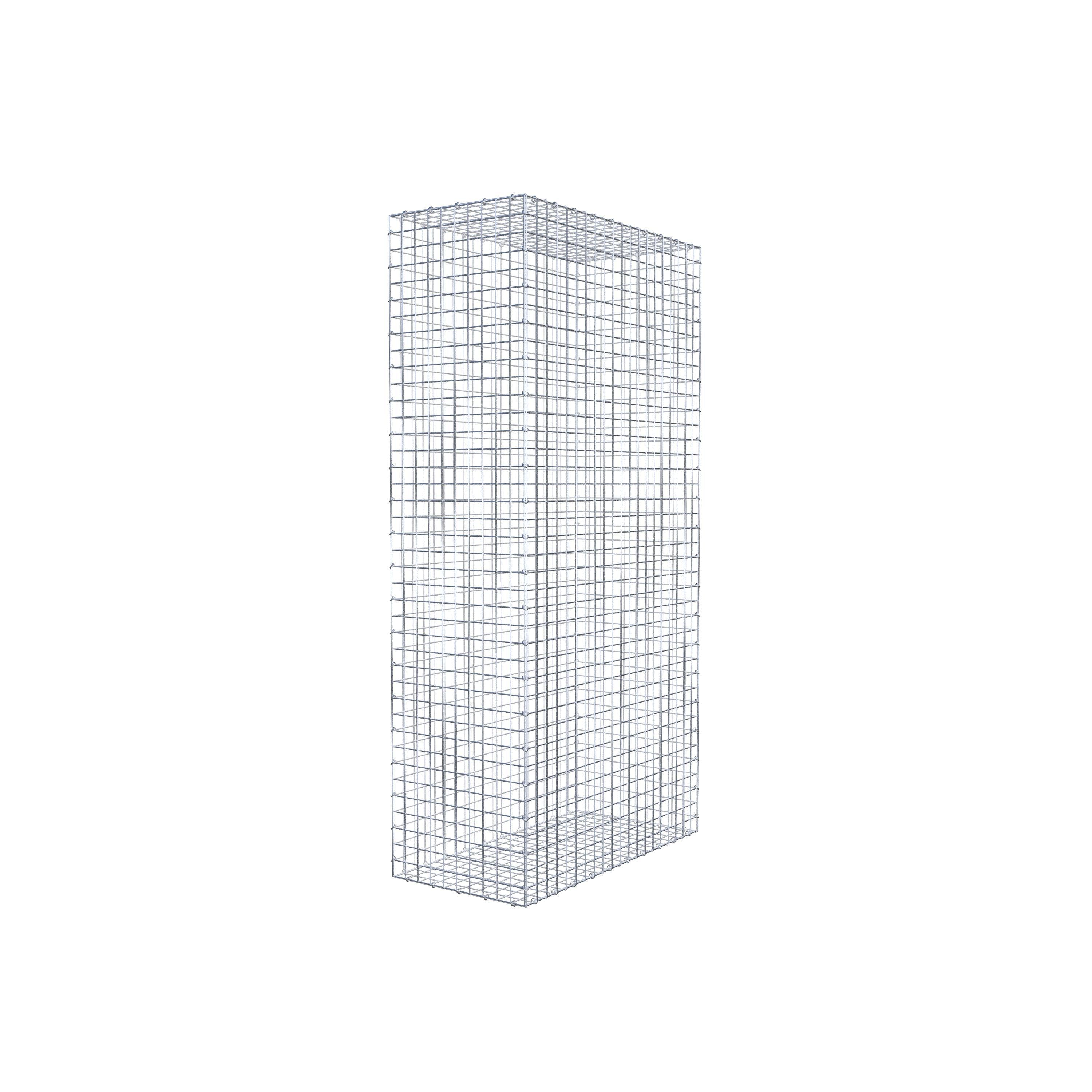 Schanskorf 200 cm x 100 cm x 50 cm (L x H x D), maaswijdte 5 cm x 5 cm, C-ring