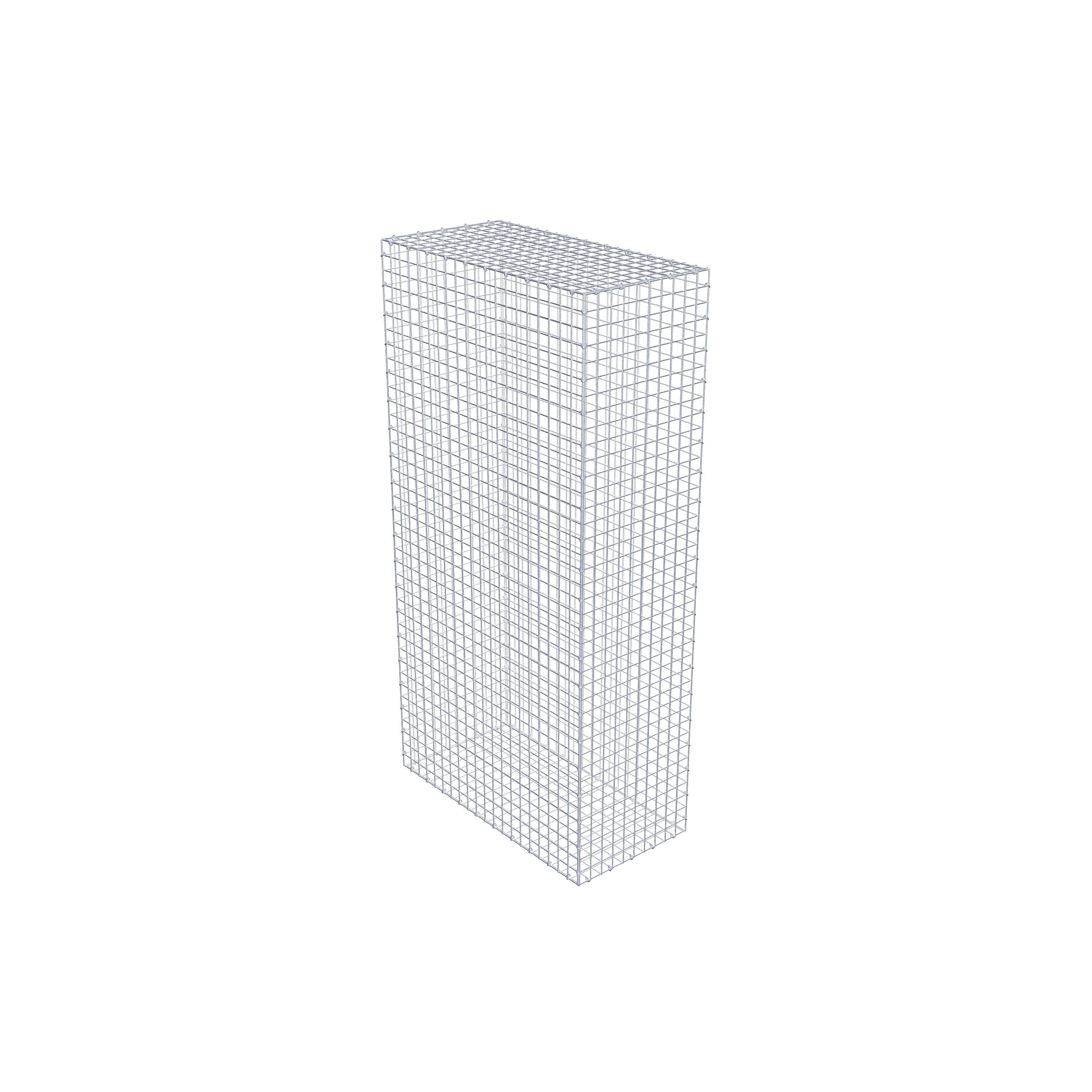 Schanskorf 200 cm x 100 cm x 50 cm (L x H x D), maaswijdte 5 cm x 5 cm, C-ring