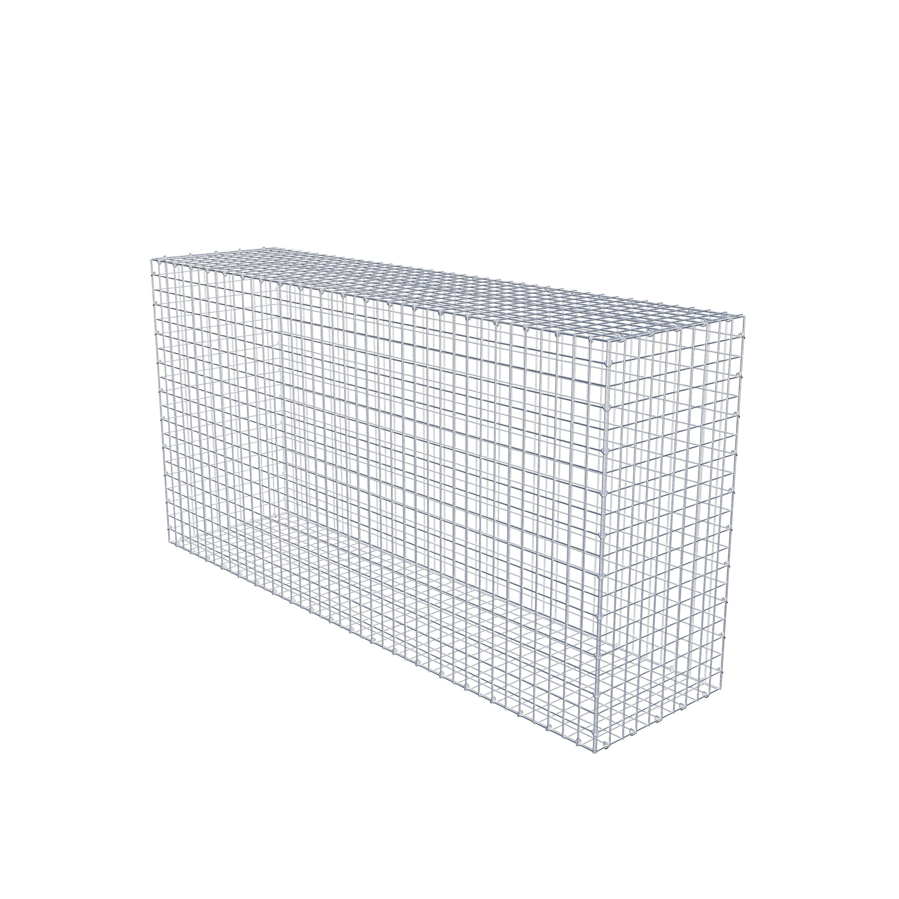 Schanskorf 200 cm x 100 cm x 50 cm (L x H x D), maaswijdte 5 cm x 5 cm, C-ring