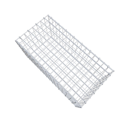 Gabion 80 cm x 40 cm x 40 cm (L x H x D), maskestørrelse 5 cm x 10 cm, C-ring