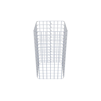 Colonna di gabbioni 42 x 42 cm MW 5 x 5 cm quadrato