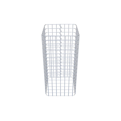 Colonna di gabbioni 42 x 42 cm MW 5 x 5 cm quadrato