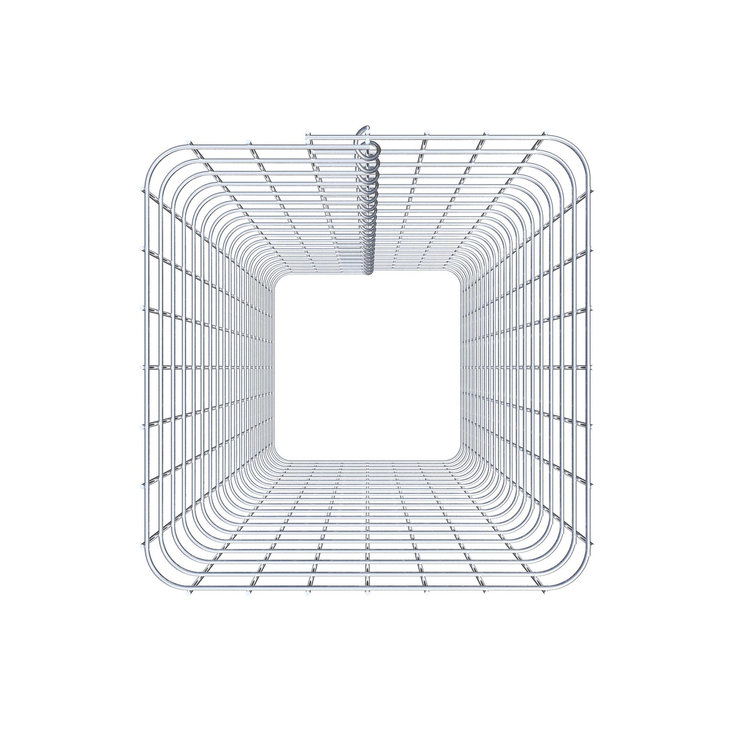 Colonna di gabbioni 42 x 42 cm MW 5 x 5 cm quadrato