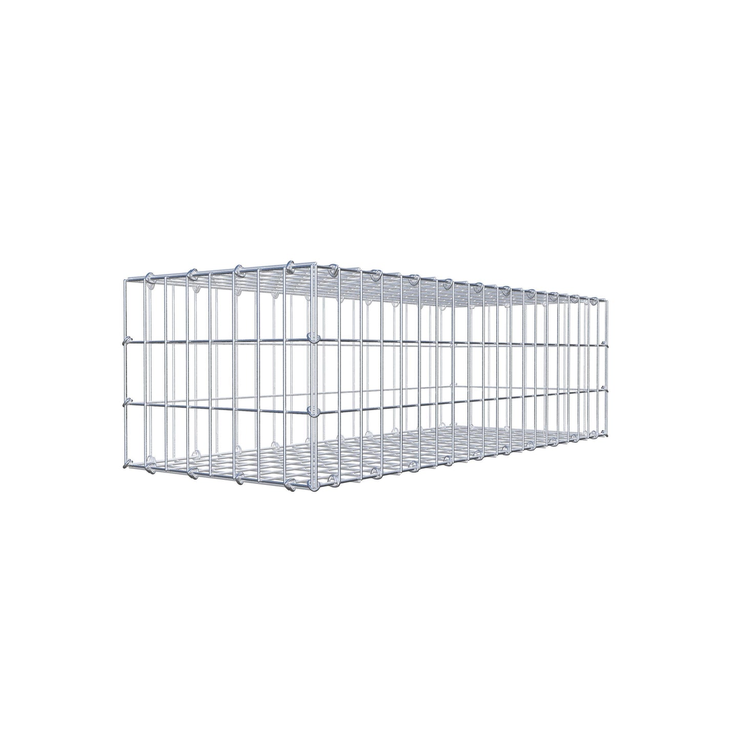 Schanskorf 100 cm x 30 cm x 40 cm (L x H x D), maaswijdte 5 cm x 10 cm, C-ring