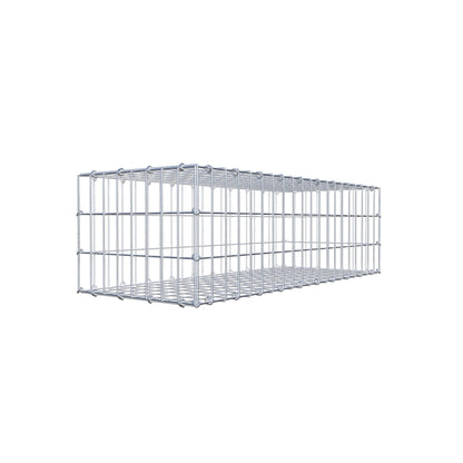 Schanskorf 100 cm x 30 cm x 40 cm (L x H x D), maaswijdte 5 cm x 10 cm, C-ring