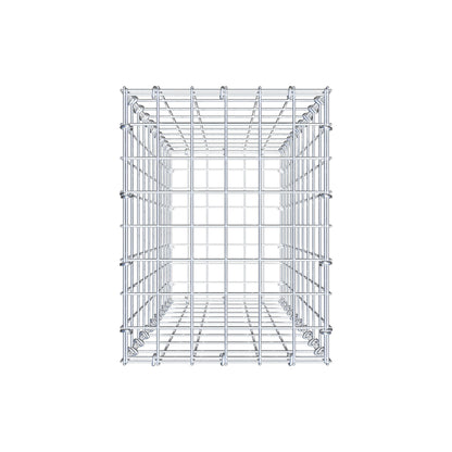 Schanskorf 100 cm x 30 cm x 40 cm (L x H x D), maaswijdte 5 cm x 10 cm, C-ring
