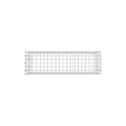Gabion 100 cm x 60 cm x 30 cm (L x H x D), maskstorlek 5 cm x 10 cm, C-ring