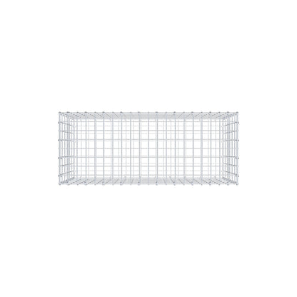 Gabion 100 cm x 60 cm x 40 cm (L x H x D), mesh size 5 cm x 10 cm, C-ring