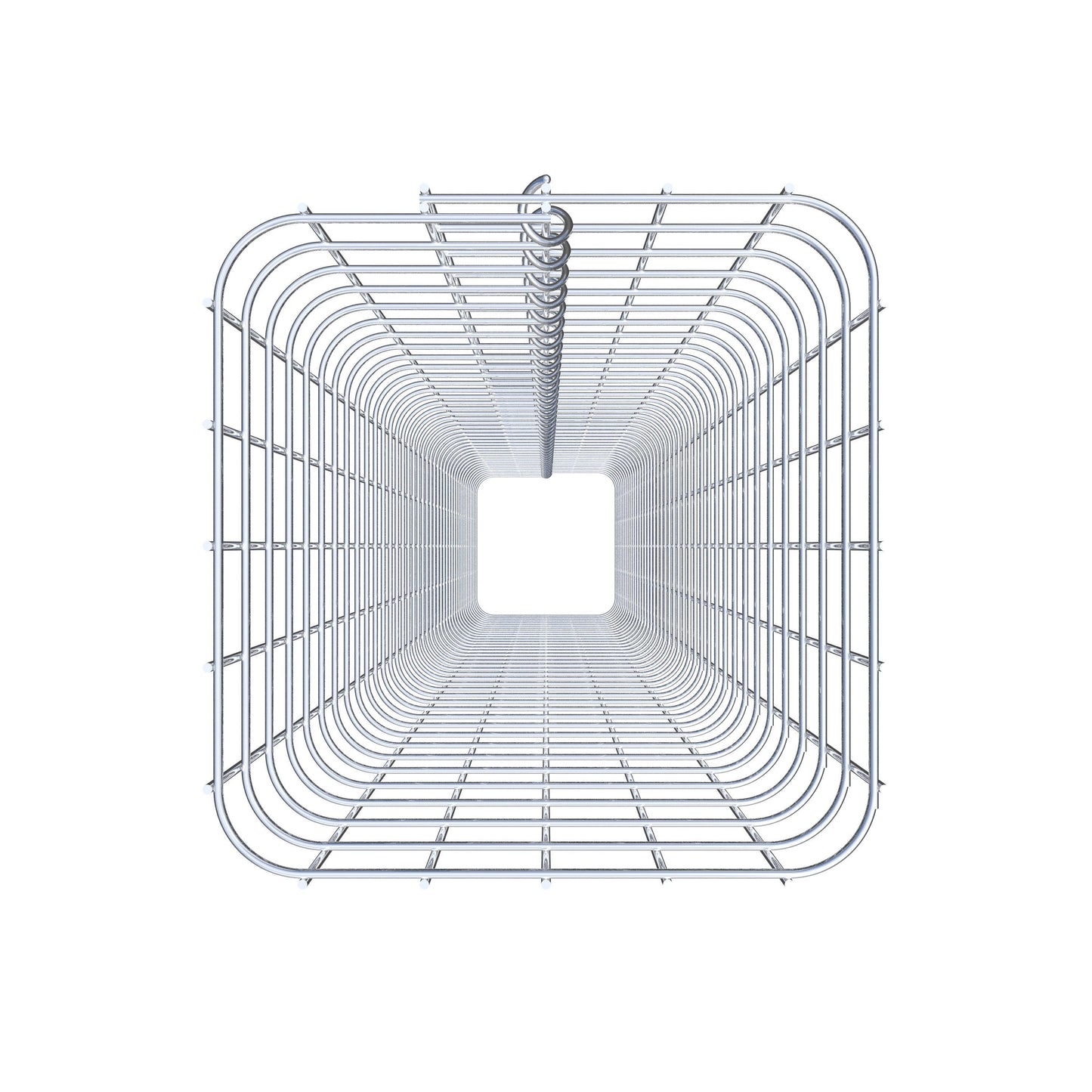 Colonna di gabbioni 27 x 27 cm MW 5 x 5 cm quadrato