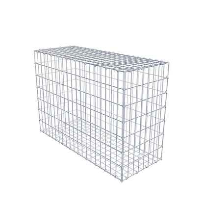 Gabion 100 cm x 70 cm x 40 cm (L x H x D), mesh size 5 cm x 10 cm, C-ring