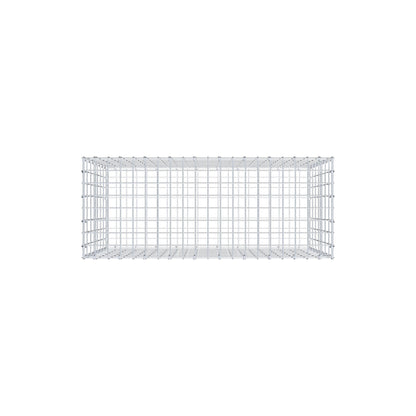 Gabion 100 cm x 70 cm x 40 cm (L x H x D), mesh size 5 cm x 10 cm, C-ring