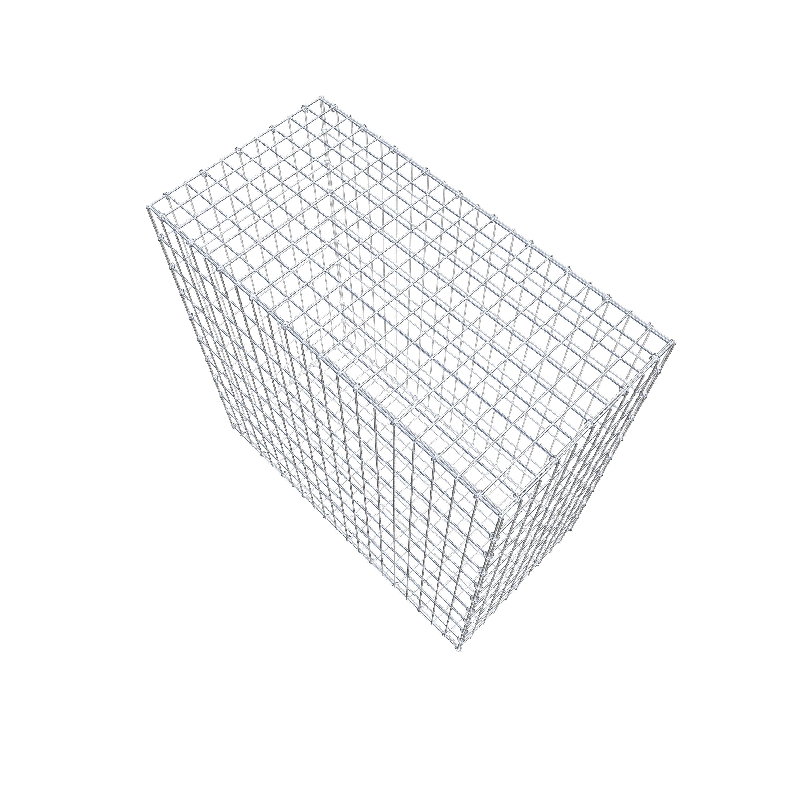 Schanskorf 100 cm x 100 cm x 50 cm (L x H x D), maaswijdte 5 cm x 10 cm, C-ring