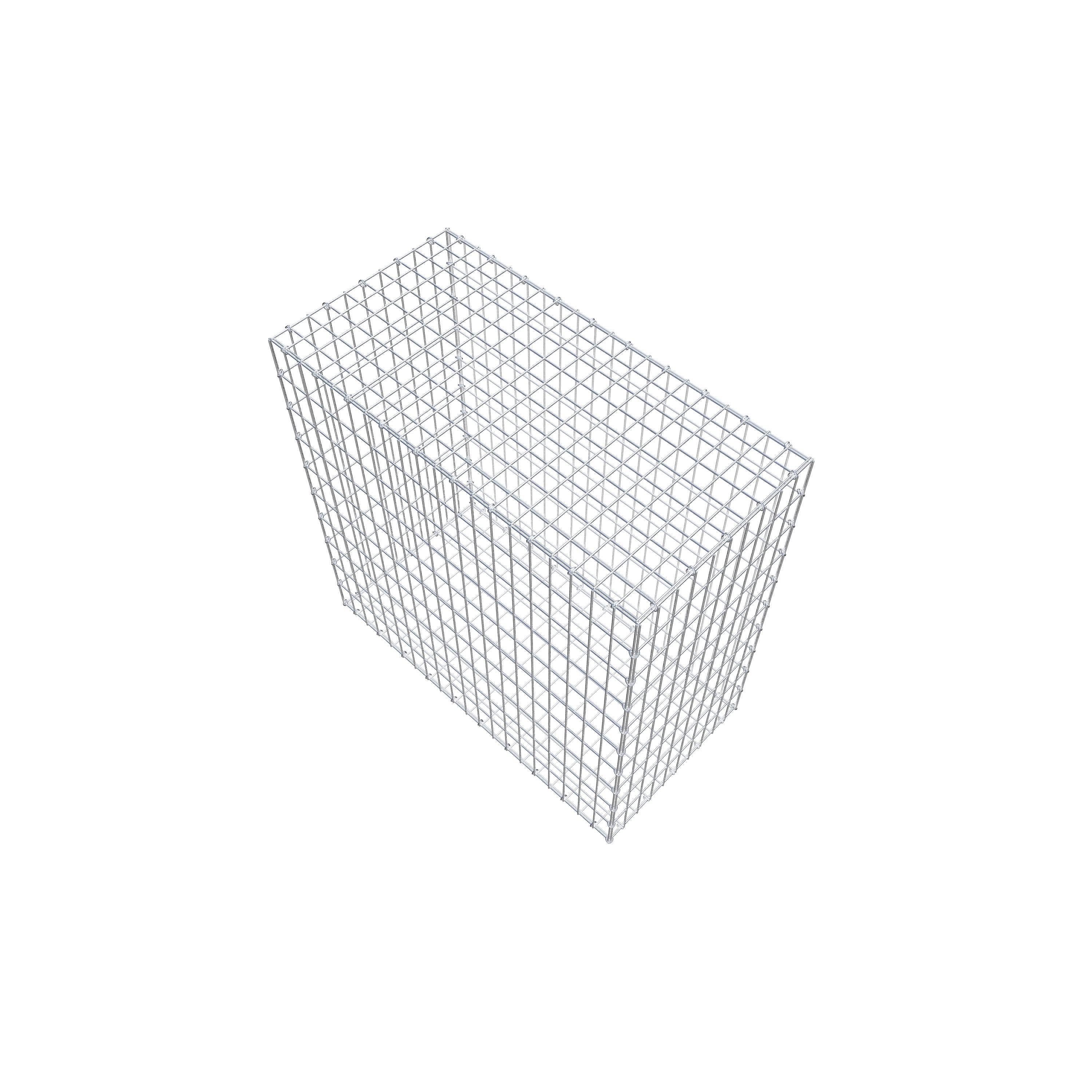 Schanskorf 100 cm x 100 cm x 50 cm (L x H x D), maaswijdte 5 cm x 10 cm, C-ring