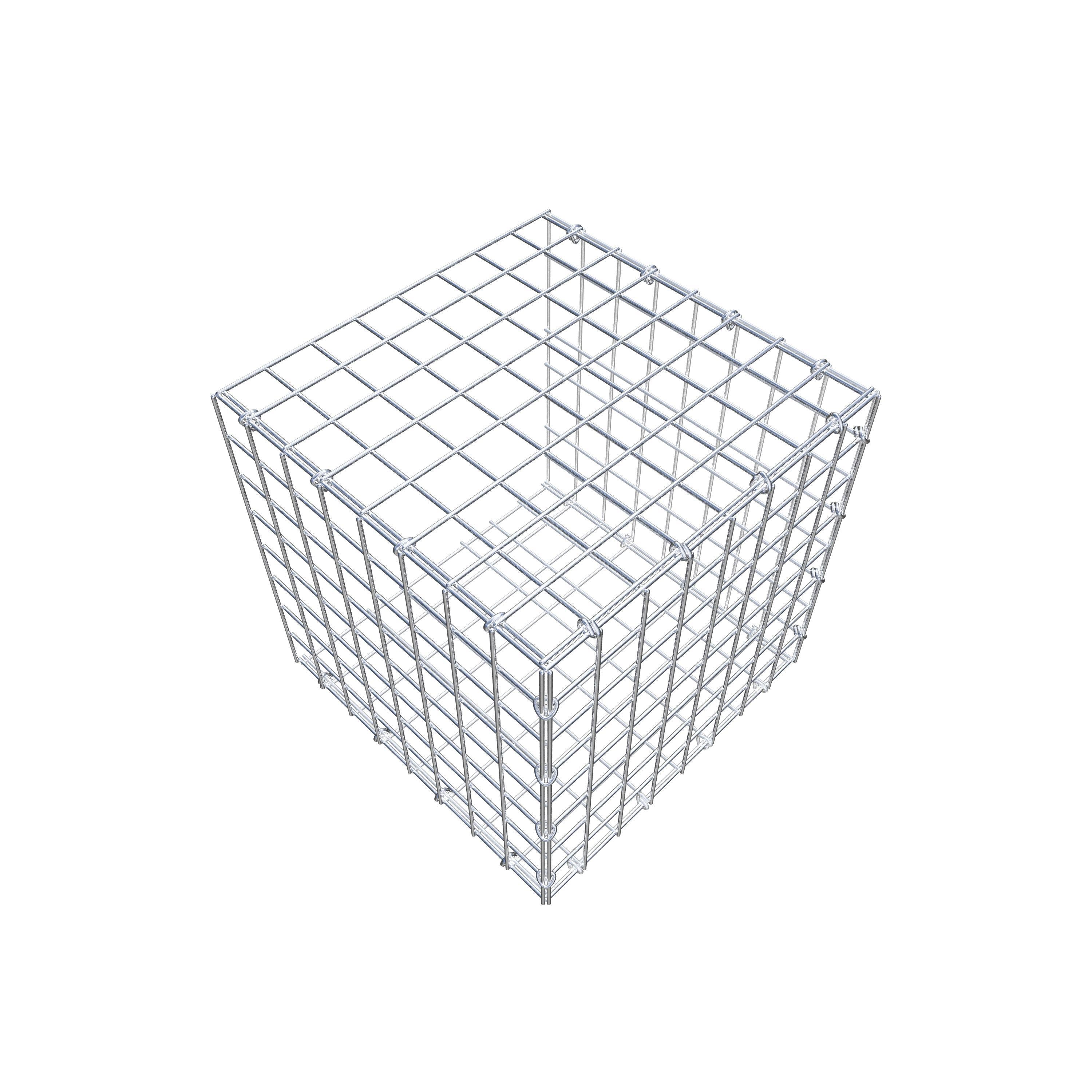 Schanskorf type 2 40 cm x 40 cm x 40 cm (L x H x D), maaswijdte 5 cm x 5 cm, C-ring