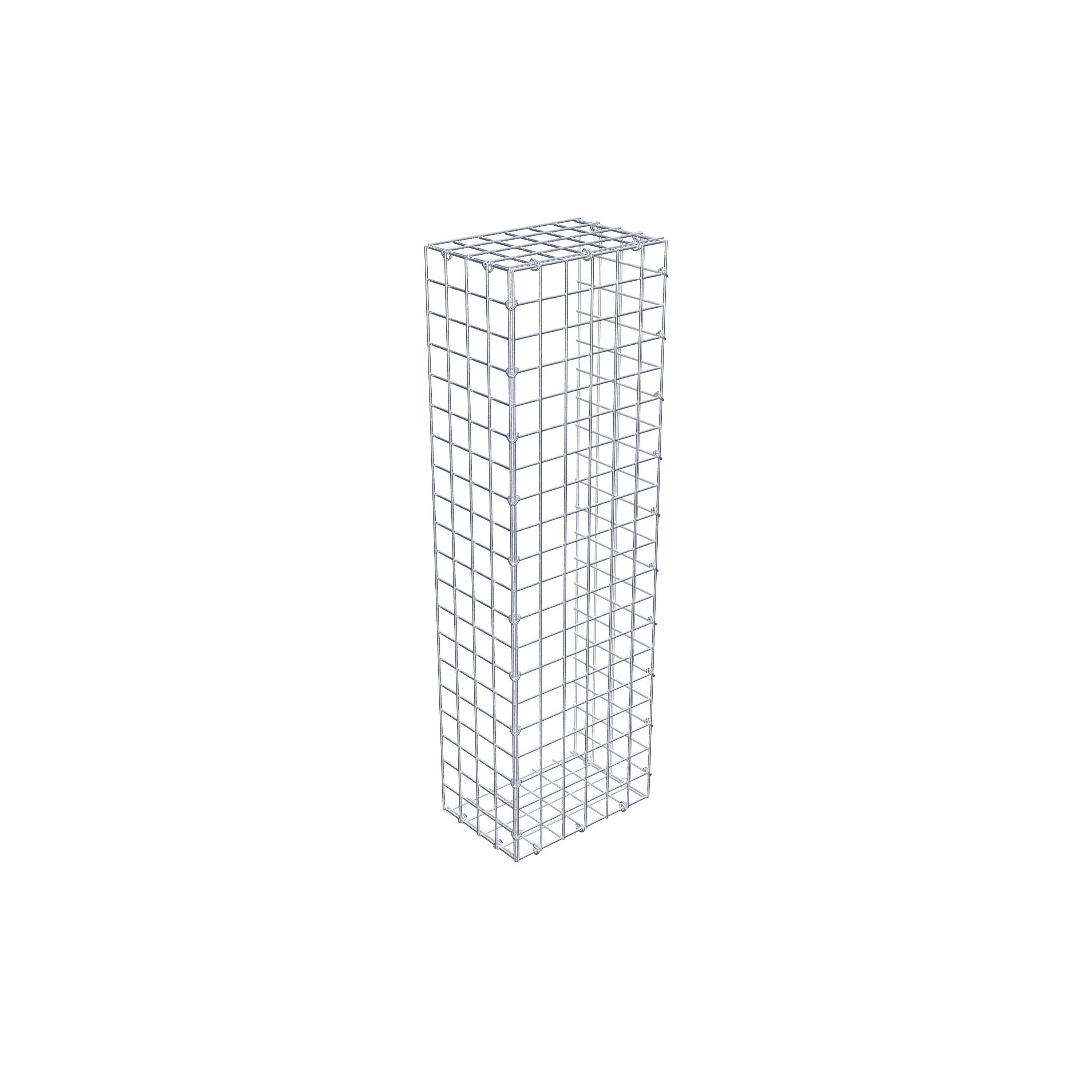 Schanskorf type 2 100 cm x 20 cm x 30 cm (L x H x D), maaswijdte 5 cm x 5 cm, C-ring