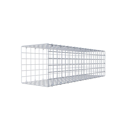 Gabbione aggiuntivo tipo 2 100 cm x 30 cm x 30 cm (L x A x P), maglia 5 cm x 5 cm, anello a C
