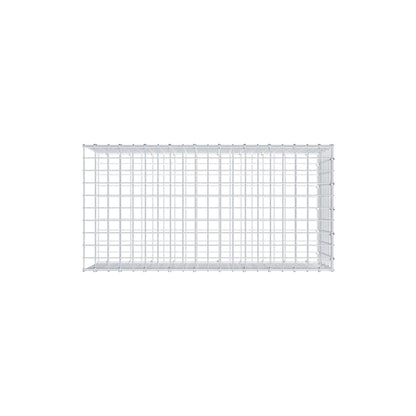 Anbaugabione Typ 2 100 cm x 40 cm x 50 cm (L x H x T), Maschenweite 5 cm x 5 cm, C-Ring