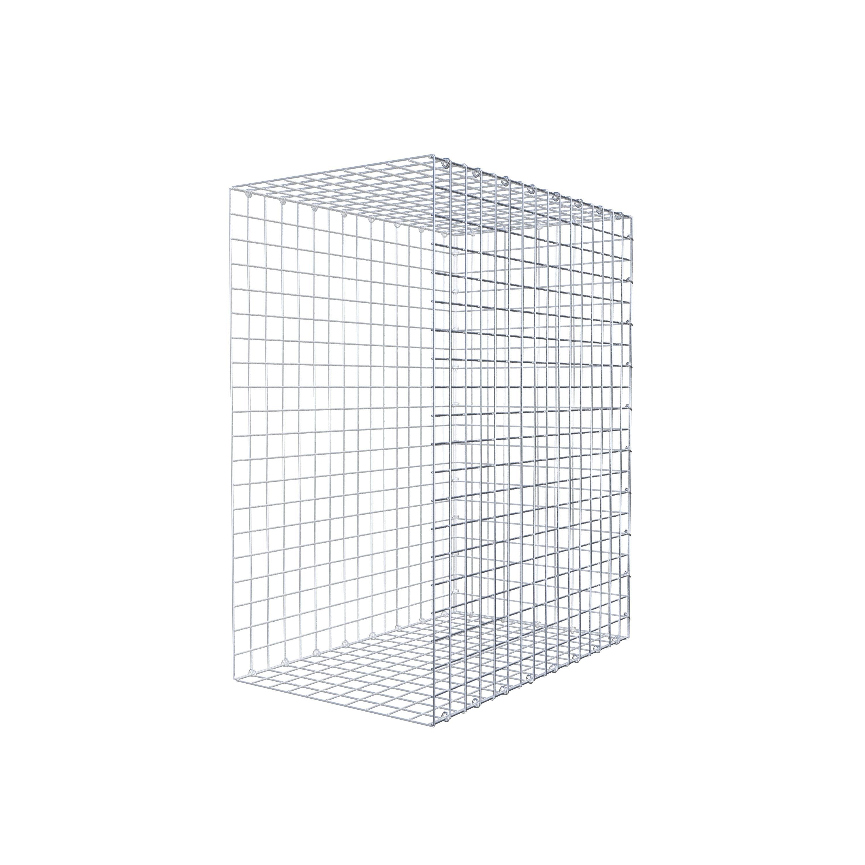 Schanskorf type 2 100 cm x 80 cm x 50 cm (L x H x D), maaswijdte 5 cm x 5 cm, C-ring