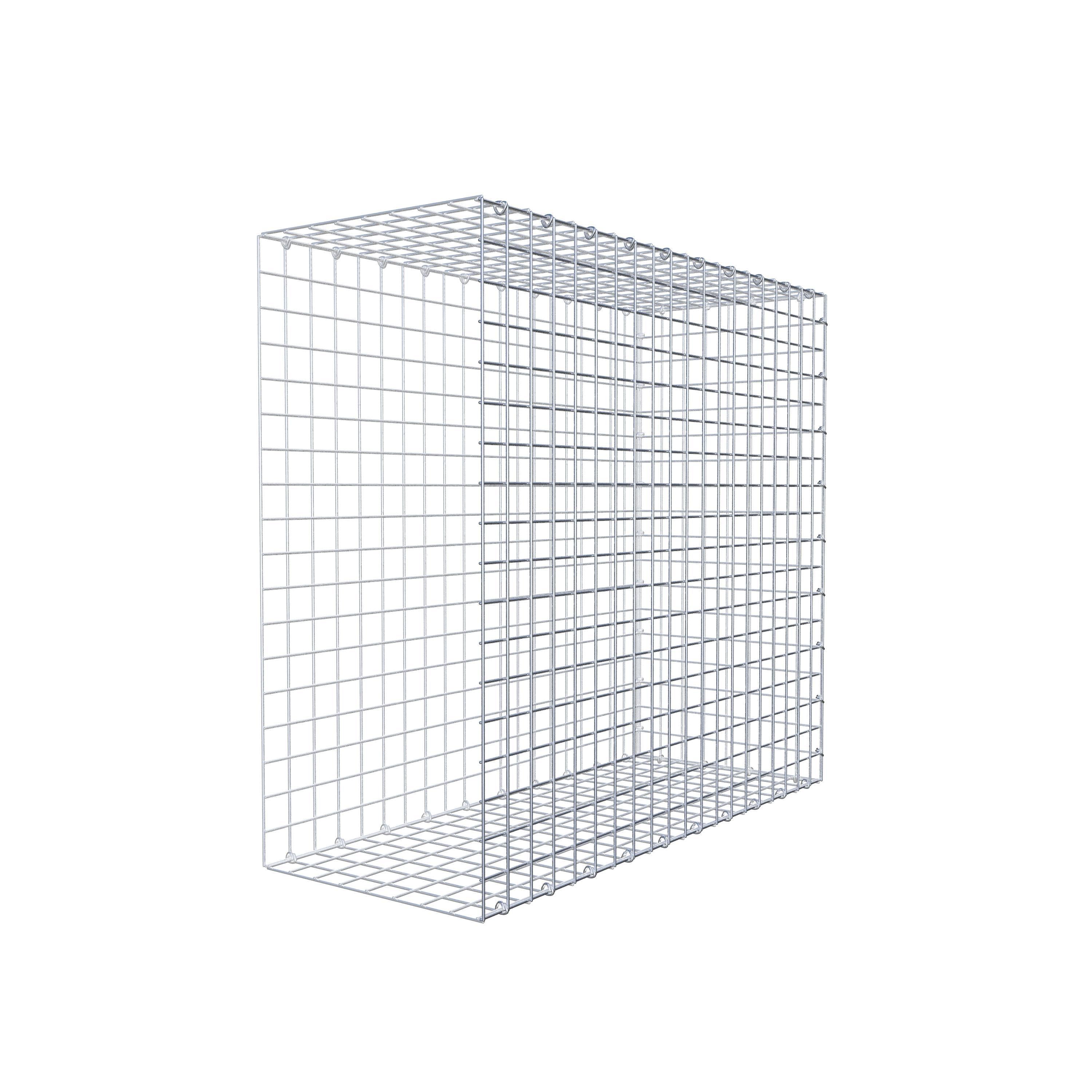 Schanskorf type 2 100 cm x 90 cm x 40 cm (L x H x D), maaswijdte 5 cm x 5 cm, C-ring