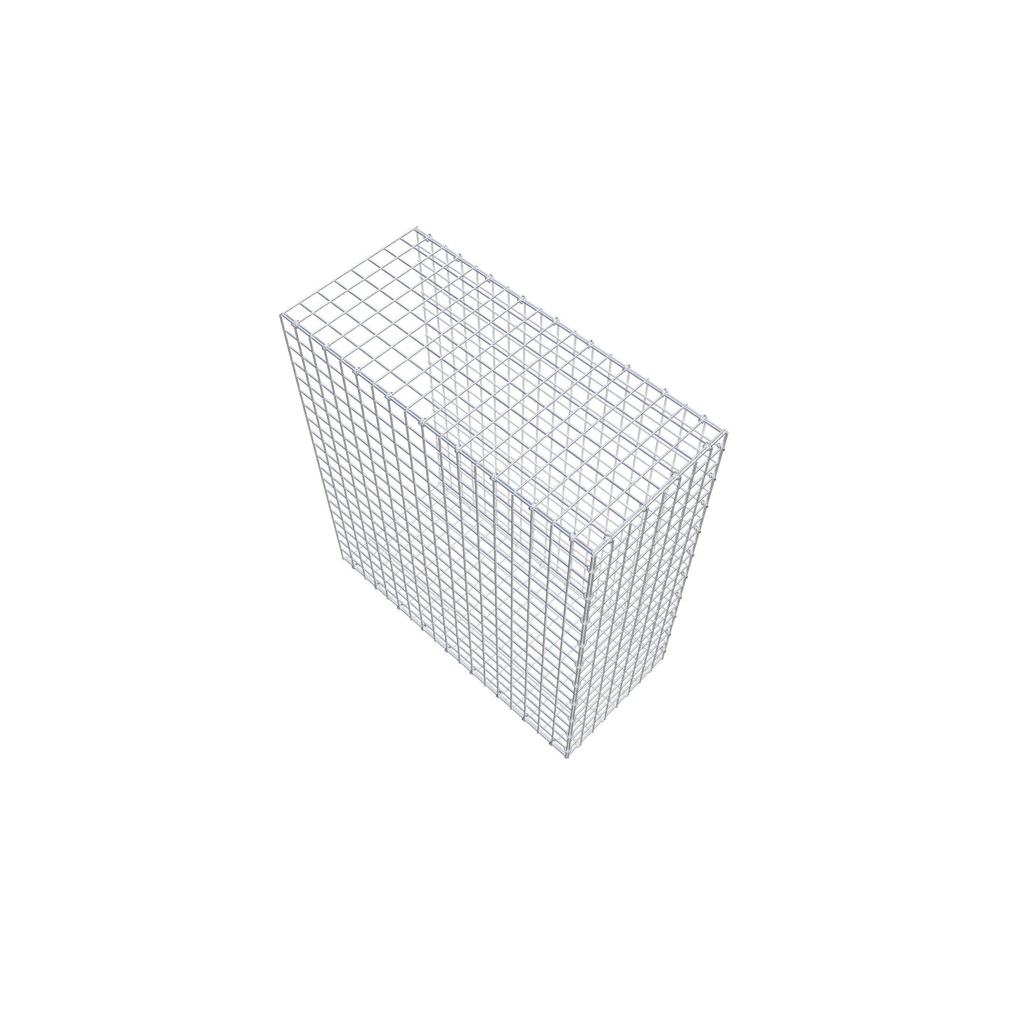 Type 2 oplegkorf 100 cm x 90 cm x 40 cm (L x H x D), maaswijdte 5 cm x 5 cm, C-ring