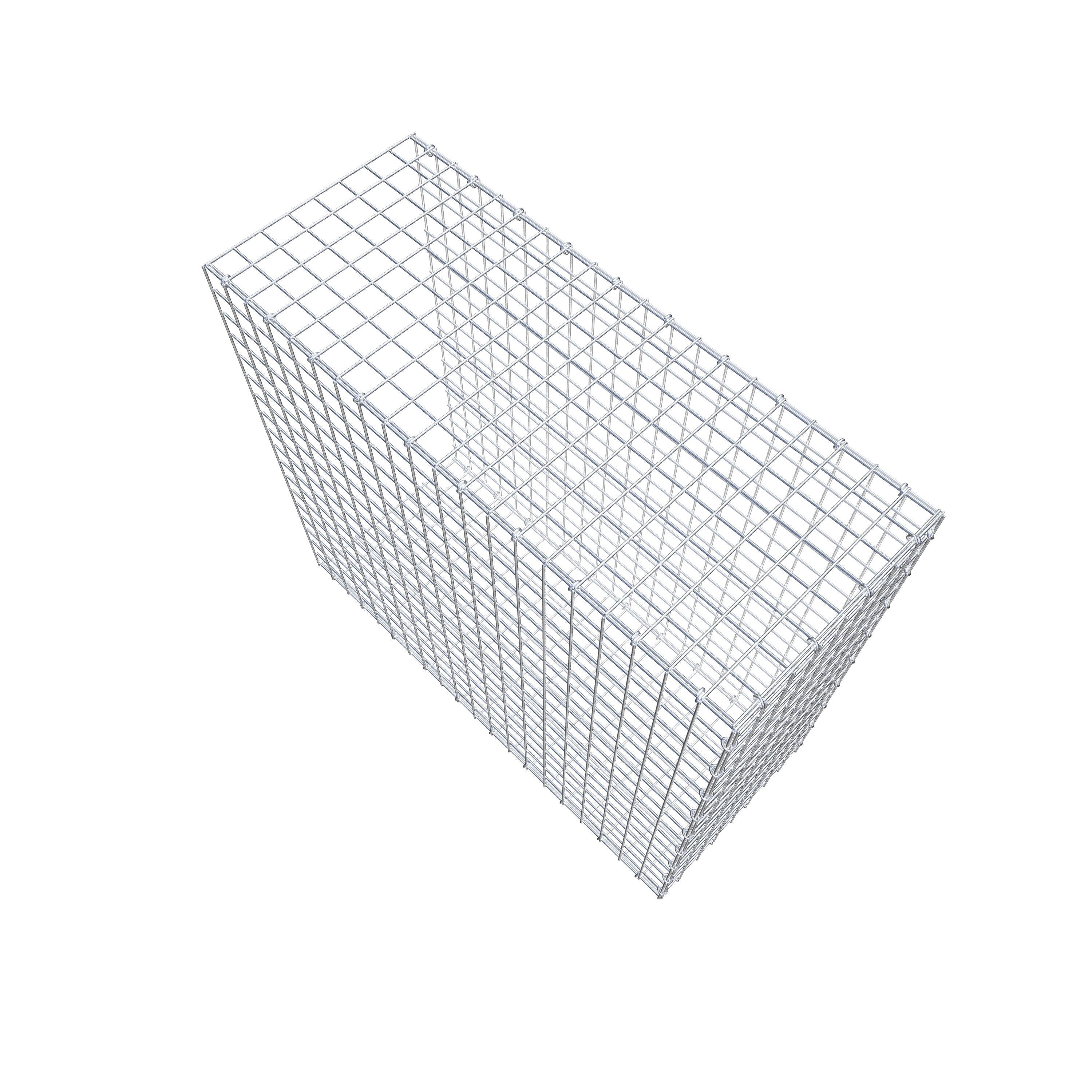 Schanskorf type 2 100 cm x 90 cm x 40 cm (L x H x D), maaswijdte 5 cm x 5 cm, C-ring