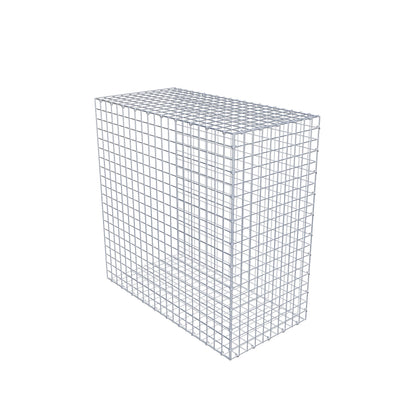 Anbaugabione Typ 2 100 cm x 100 cm x 50 cm (L x H x T), Maschenweite 5 cm x 5 cm, C-Ring