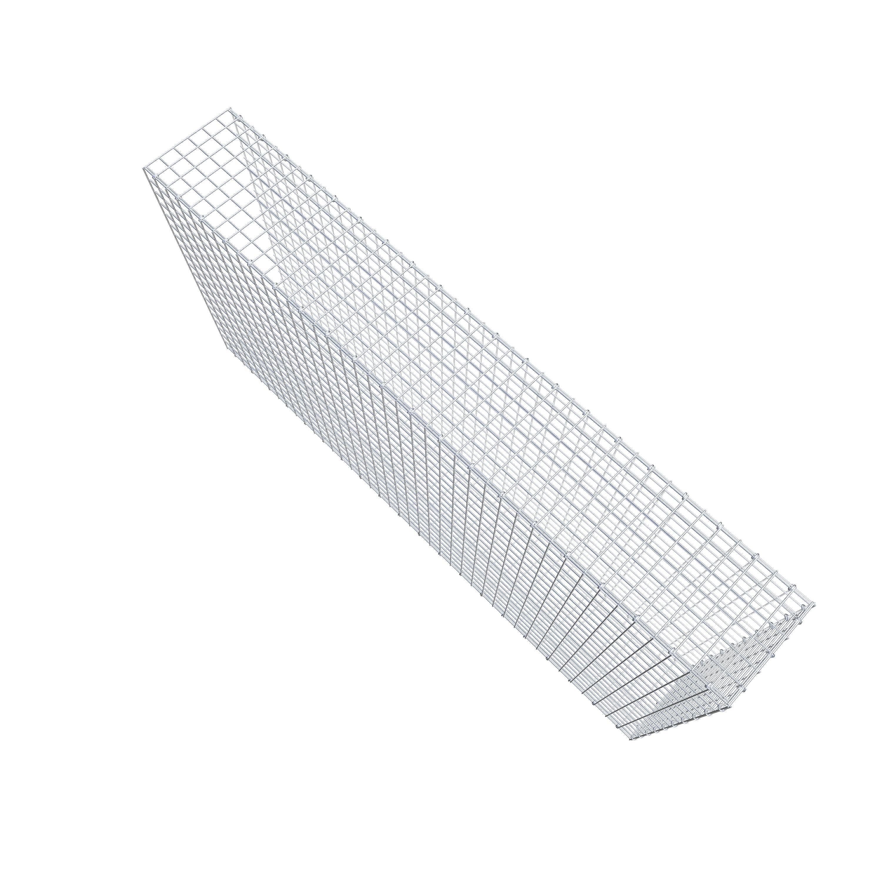 Schanskorf type 2 200 cm x 100 cm x 30 cm (L x H x D), maaswijdte 5 cm x 5 cm, C-ring