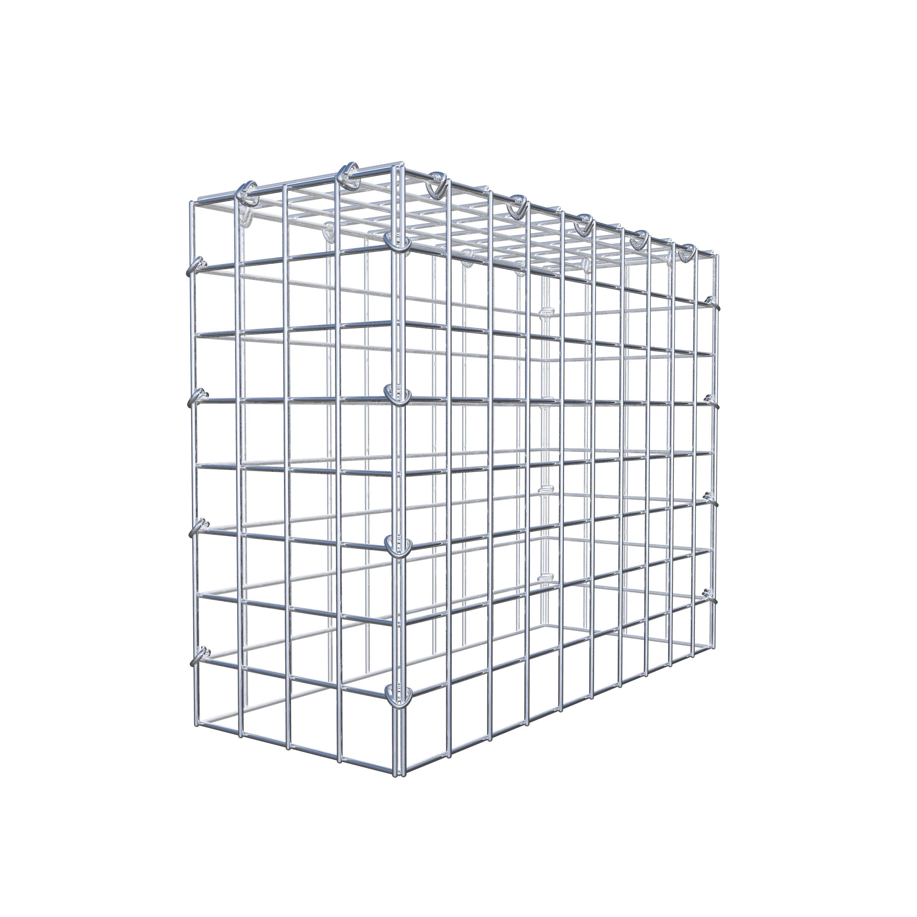 Schanskorf type 3 50 cm x 40 cm x 20 cm (L x H x D), maaswijdte 5 cm x 5 cm, C-ring