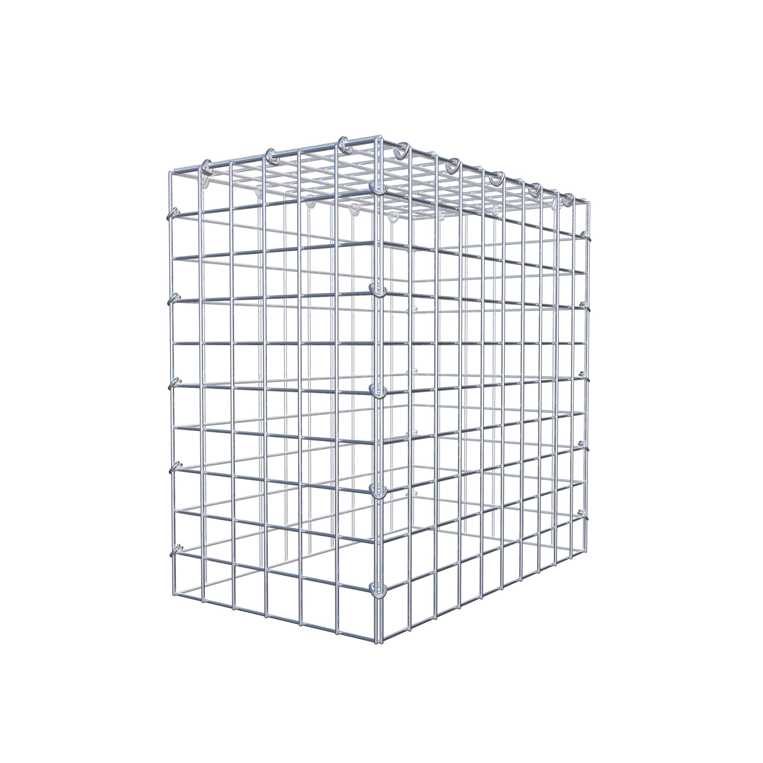 Schanskorf type 3 50 cm x 50 cm x 30 cm (L x H x D), maaswijdte 5 cm x 5 cm, C-ring