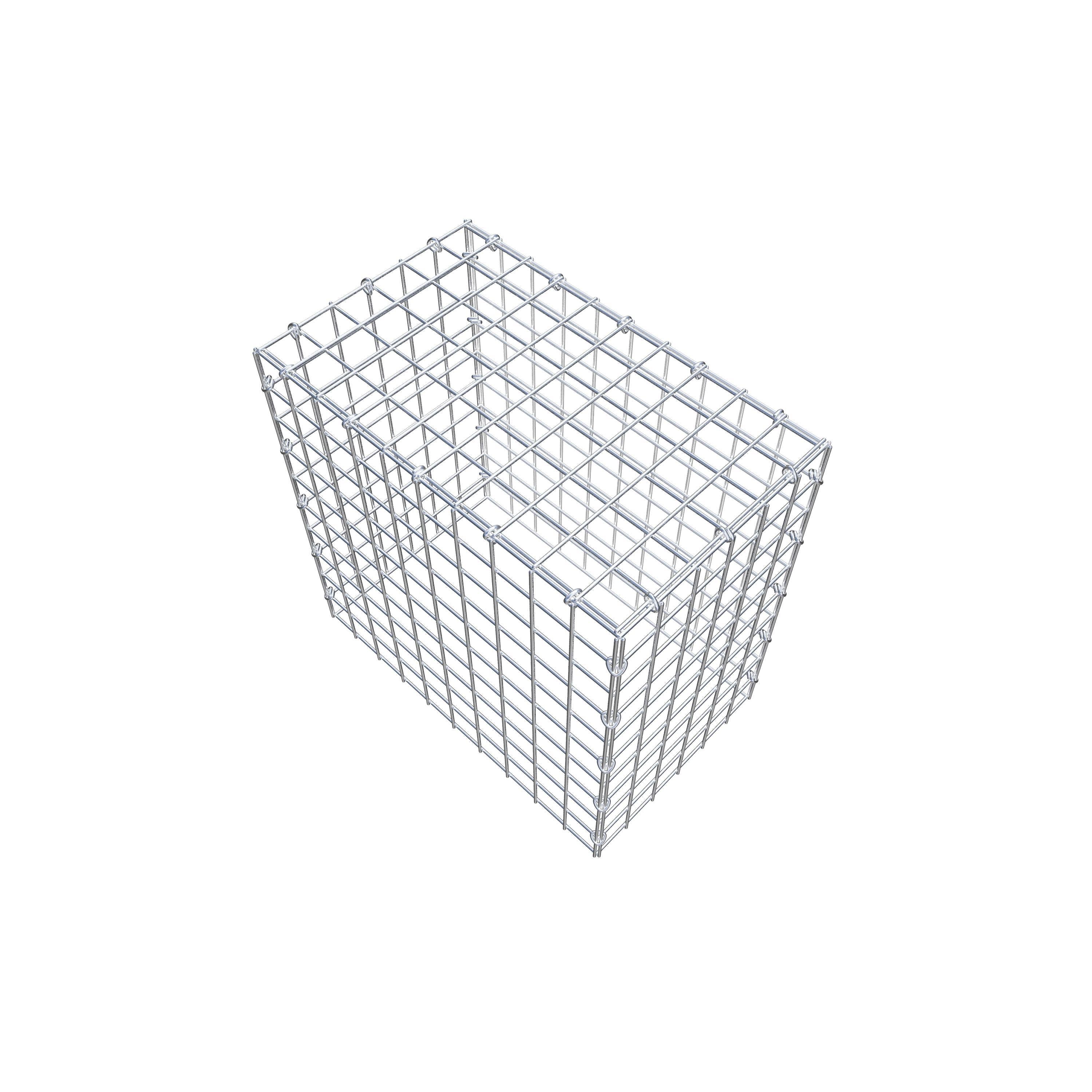 Schanskorf type 3 50 cm x 50 cm x 30 cm (L x H x D), maaswijdte 5 cm x 5 cm, C-ring